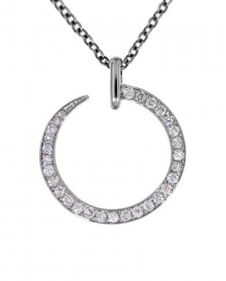 UNIQUE ROUND DIAMOND PENDANT (TP2239)