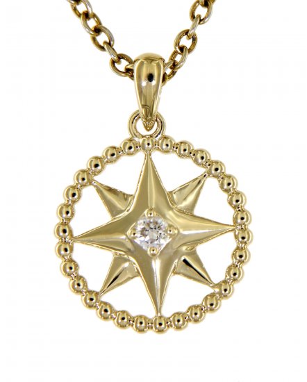 NORTH STAR DIAMOND PENDANT (TP2245)