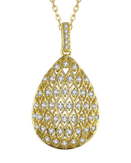  PEAR DIAMOND PENDANT (TP2299)