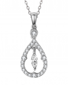PEAR STYLE DIAMOND PENDANT (TP2311)