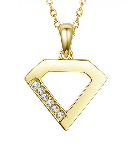 TRIANGLE SHAPE DIAMOND PENDANT (TP2321)