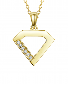 TRIANGLE SHAPE DIAMOND PENDANT (TP2321)