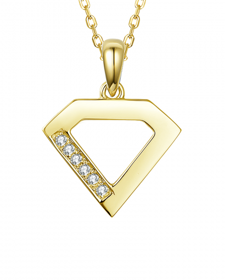 TRIANGLE SHAPE DIAMOND PENDANT (TP2321)