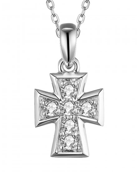 CROSS DIAMOND PENDANT (TP2333)
