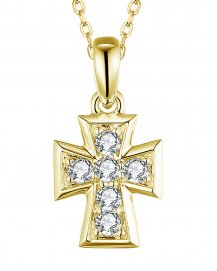 CROSS DIAMOND PENDANT (TP2333)