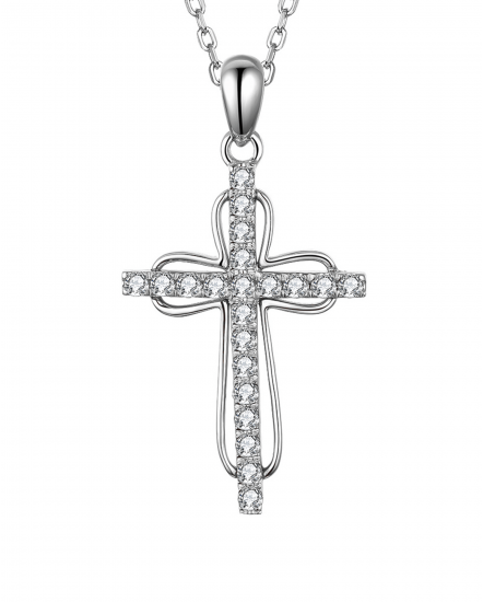 CROSS DIAMOND PENDANT (TP2344)