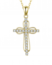 CROSS DIAMOND PENDANT (TP2344)