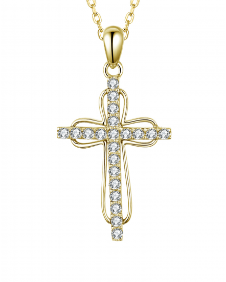CROSS DIAMOND PENDANT (TP2344)