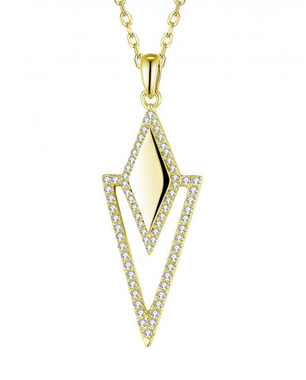 KITE SHAPE  DIAMOND PENDANT (TP2350)