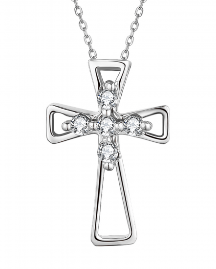 CROSS DIAMOND PENDANT (TP2396)