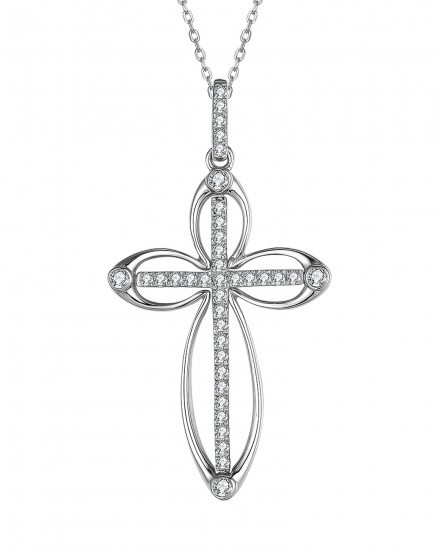CROSS DIAMOND PENDANT (TP2399)