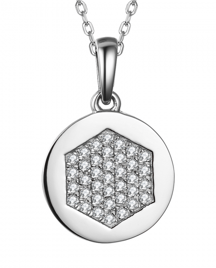 HEXAGON DIAMOND PENDANT (TP2442)