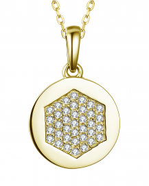 HEXAGON DIAMOND PENDANT (TP2442)