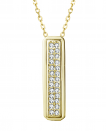 STRAIGHT BAR DIAMOND PENDANT (TP2476)