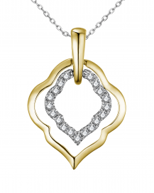 LEAF STYLE DIAMOND PENDANT (TP2509)