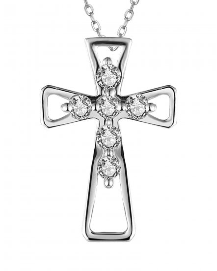 CROSS DIAMOND PENDANT (TP2515)