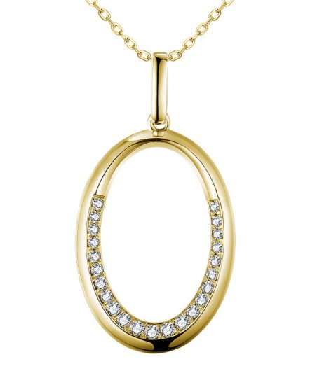OVAL STYLE DIAMOND PENDANT (TP2516)