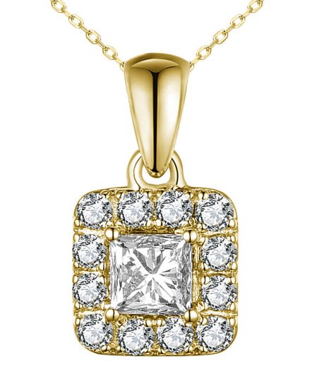SQUARE DIAMOND PENDANT (TP2578)