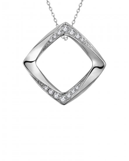 SQUARE SHAPE DIAMOND PENDANT (TP2594)