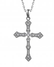 CROSS DIAMOND PENDANT (TP2613)
