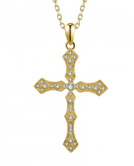 CROSS DIAMOND PENDANT (TP2613)