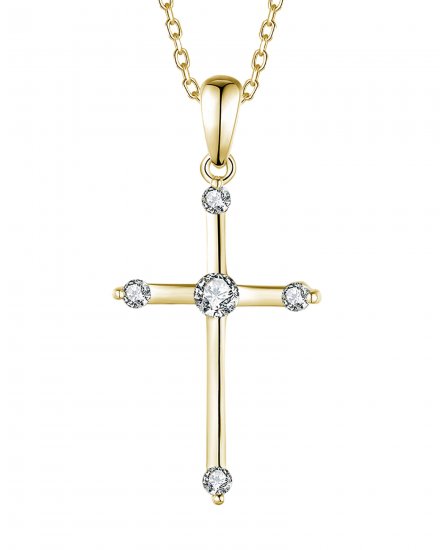CROSS DIAMOND PENDANT (TP2625)
