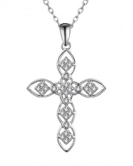 CROSS DIAMOND PENDANT (TP2626)