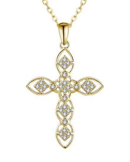 CROSS DIAMOND PENDANT (TP2626)