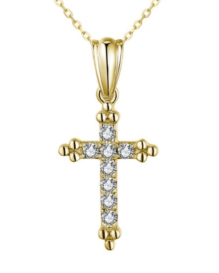 CROSS DIAMOND PENDANT (TP2648)