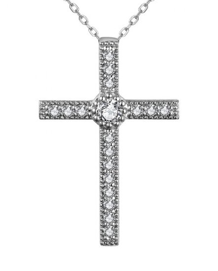 CROSS DIAMOND PENDANT (TP2659)