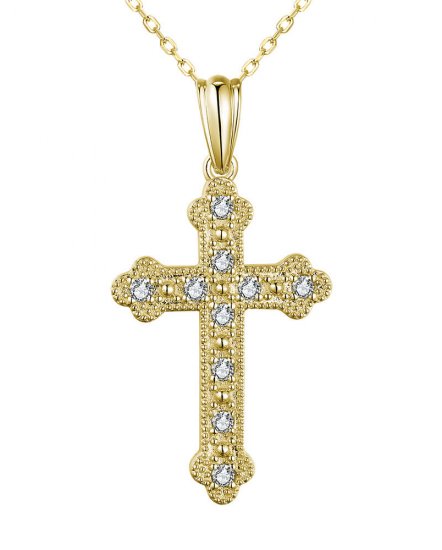 CROSS DIAMOND PENDANT (TP2660)