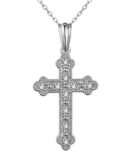 CROSS DIAMOND PENDANT (TP2660)