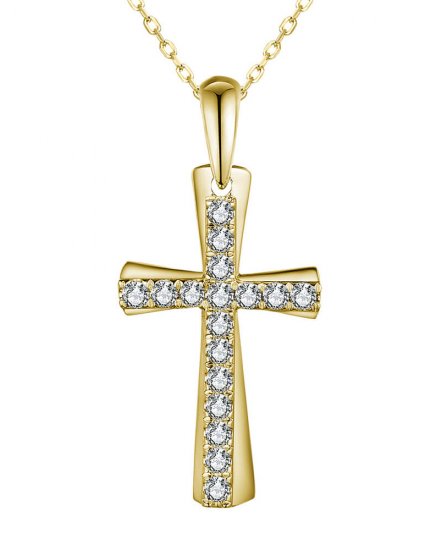 CROSS DIAMOND PENDANT (TP2663)