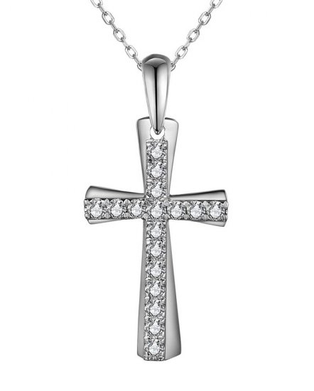 CROSS DIAMOND PENDANT (TP2663)