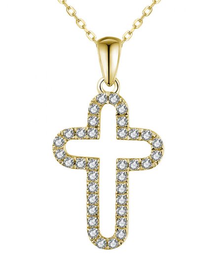 CROSS DIAMOND PENDANT (TP2667)