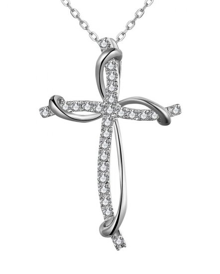 CROSS DIAMOND PENDANT (TP2674)