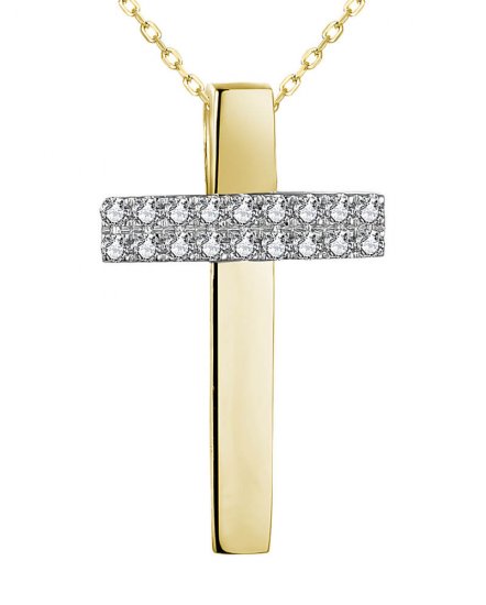 CROSS DIAMOND PENDANT (TP2675)