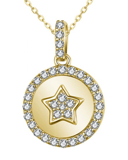 STAR ROUND DIAMOND PENDANT (TP2695)