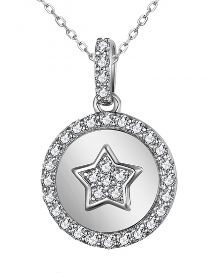 STAR ROUND DIAMOND PENDANT (TP2695)