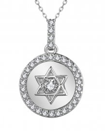 JEWISH STAR DIAMOND PENDANT (TP2696)