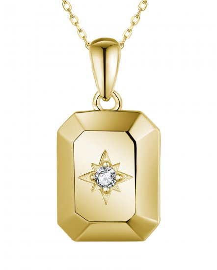 DOG TAG DIAMOND PENDANT (TP2699)
