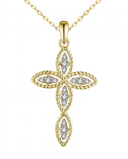 CROSS DIAMOND PENDANT (TP2707)