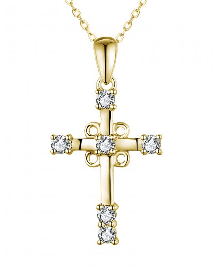 CROSS DIAMOND PENDANT (TP2729)