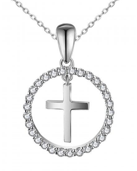 CROSS DIAMOND PENDANT (TP2731)