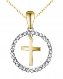CROSS DIAMOND PENDANT (TP2731)