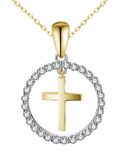 CROSS DIAMOND PENDANT (TP2731)