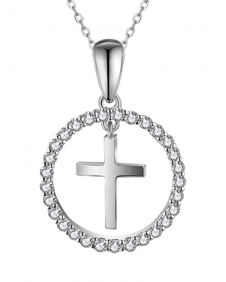 CROSS DIAMOND PENDANT (TP2731)