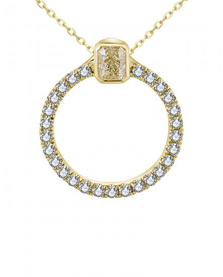 ROUND DIAMOND PENDANT (TP2925)