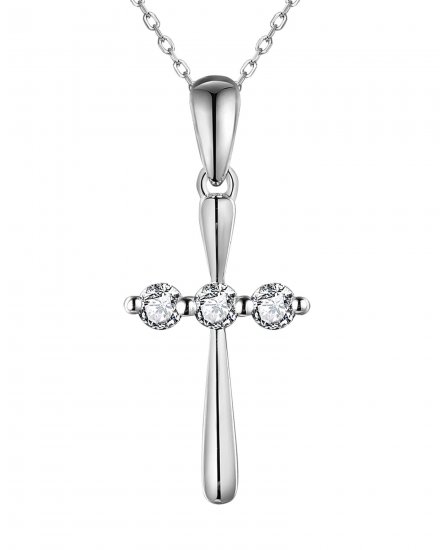 CROSS DIAMOND PENDANT (TP2943)