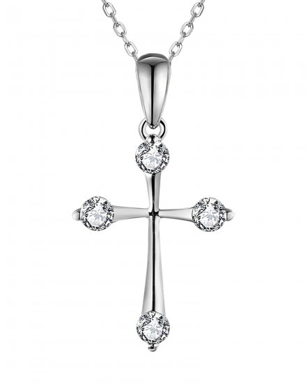 CROSS DIAMOND PENDANT (TP2949)